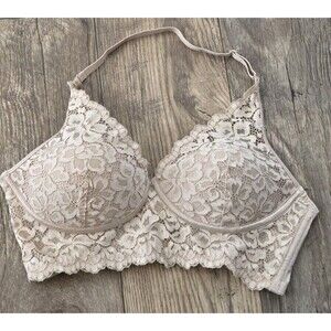 Maidenform Pure Comfort Lace Bralette, Nude, Size 34C